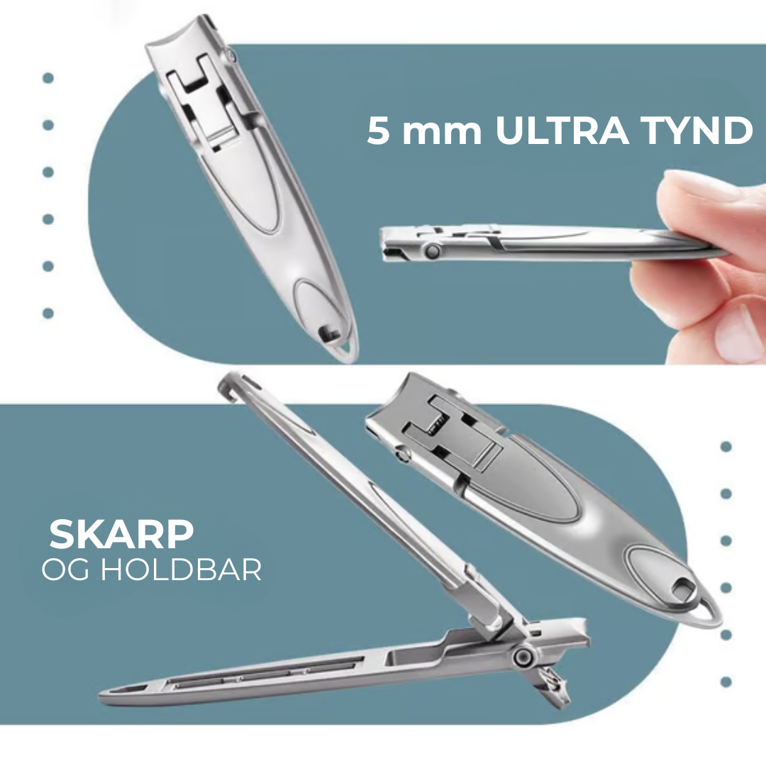 NemKlip™ Negleklipper | Ultratynde bærbare negleklippere