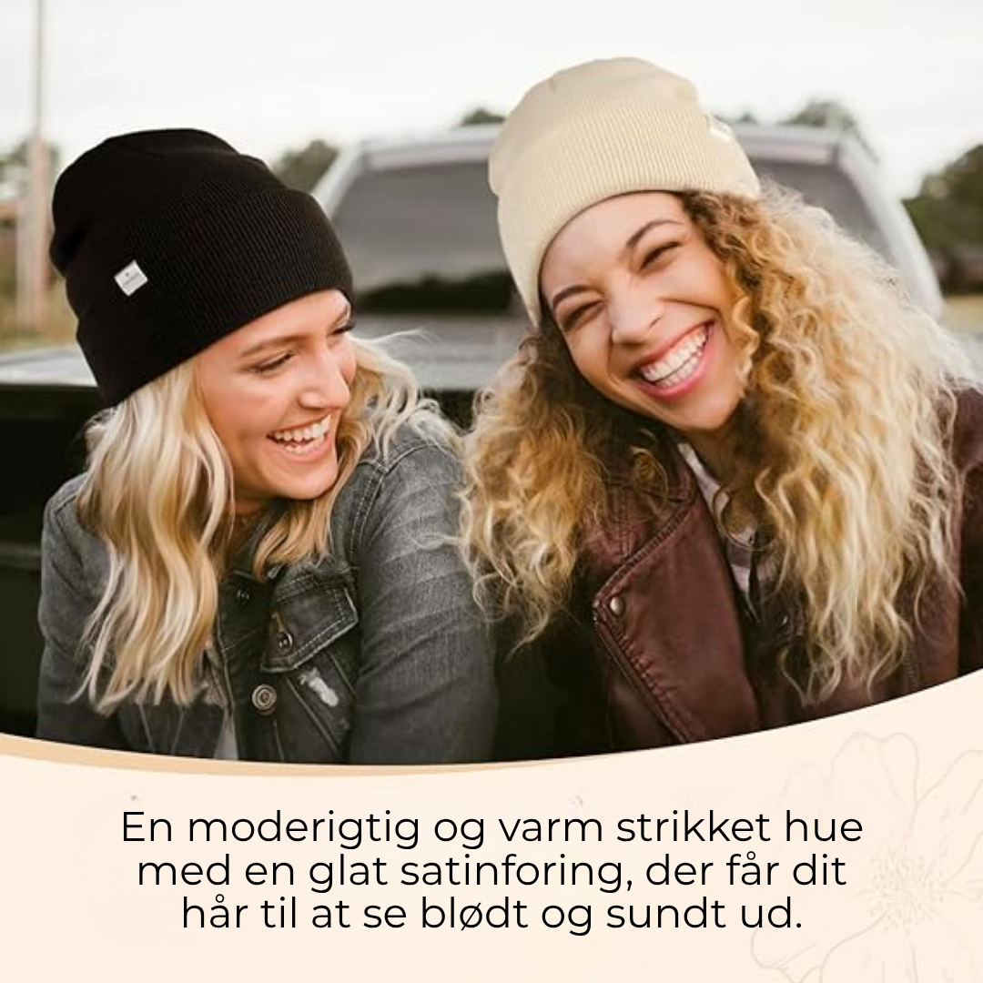 Satinforet Hue| Ødelægger din hue også dit hår? Det er fortid nu