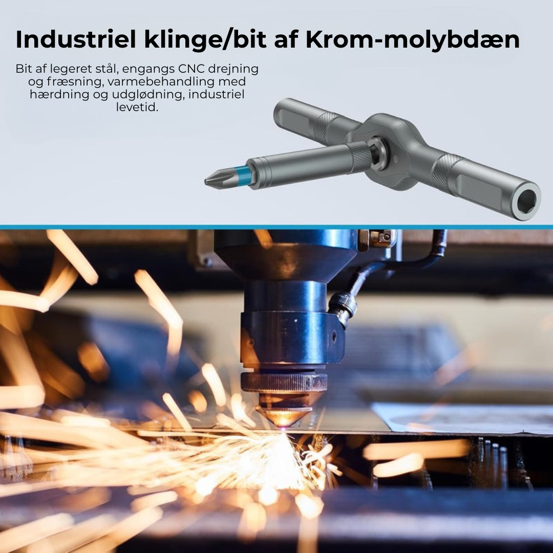 SmartBorKit™ | Skralde Præcisionsskruetrækkersæt – Modulært Magnetisk Reparationssæt