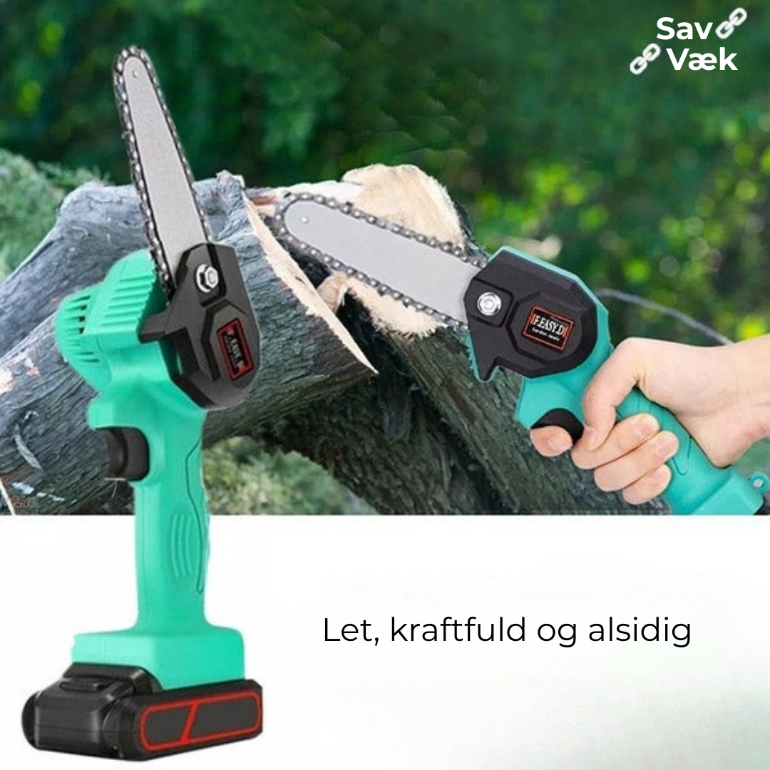 GrenKlip | Bærbar kædesav til nem træpleje