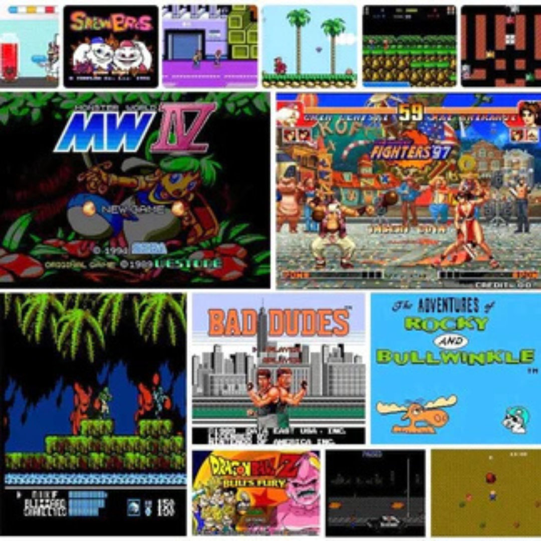 RetroVault™ | RetroVault™ | Genoplev din barndom med over 40.000 klassiske spil – ingen downloads nødvendige, bare plug & play!