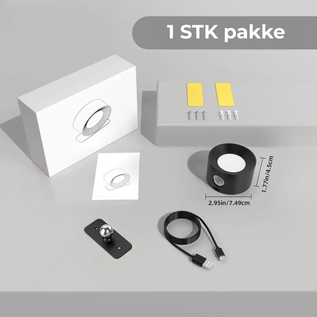 360° Plakelampe | Oplys dit hjem med stil og total fleksibilitet