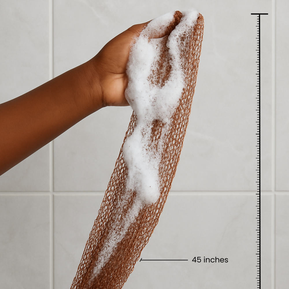 GlødNet™ | African Exfoliating | Net Sponge | 1+1 GRATIS