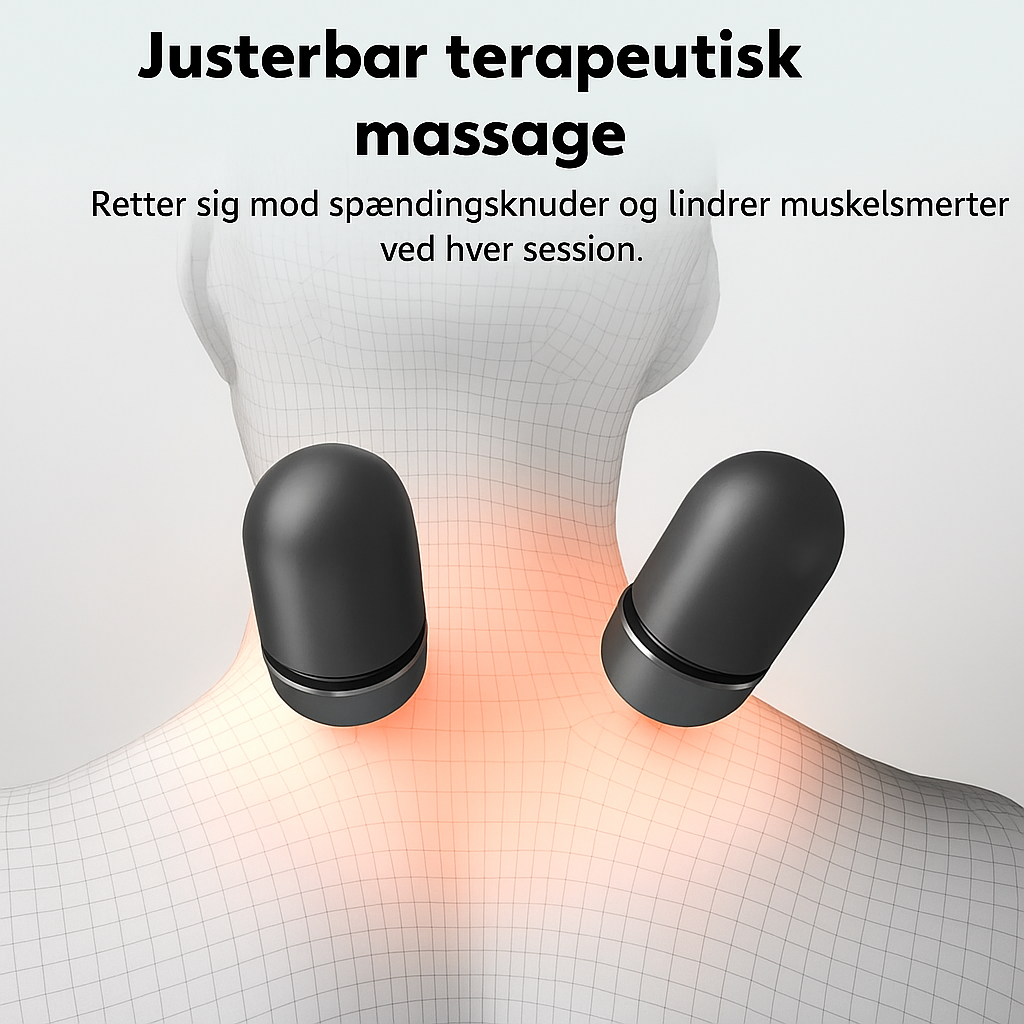 RelaxNakke™ - Den 3-i-1 nakkemassager