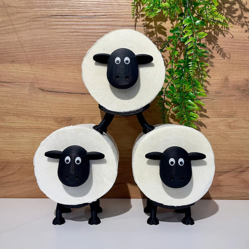 Toilefår™ 🐑 Sjov og praktisk holder til toiletruller