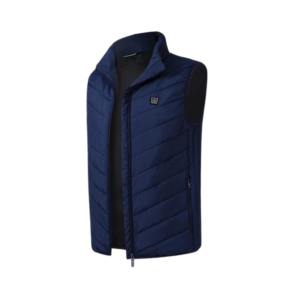 Elektrisk varmevest | Unisex-vest: Opvarmet og vandtæt