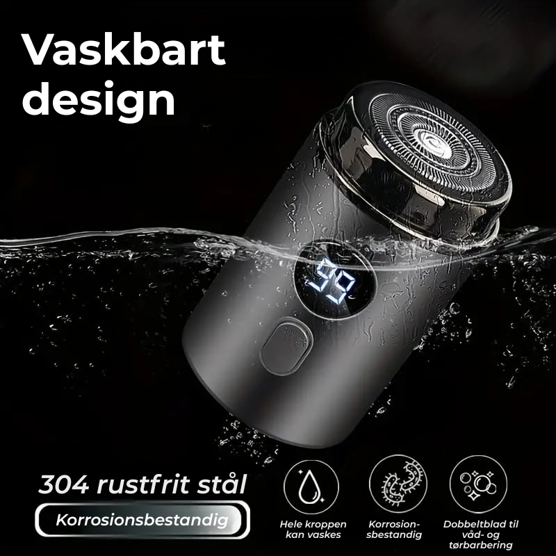 Mini-Shave Lommeudgave Elektrisk Barbermaskine