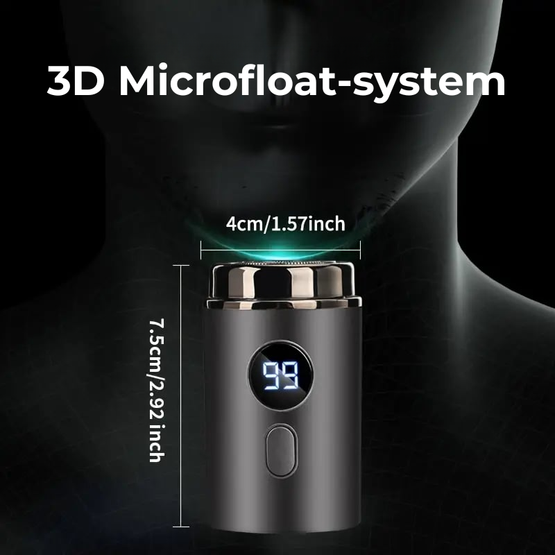 Mini-Shave Lommeudgave Elektrisk Barbermaskine