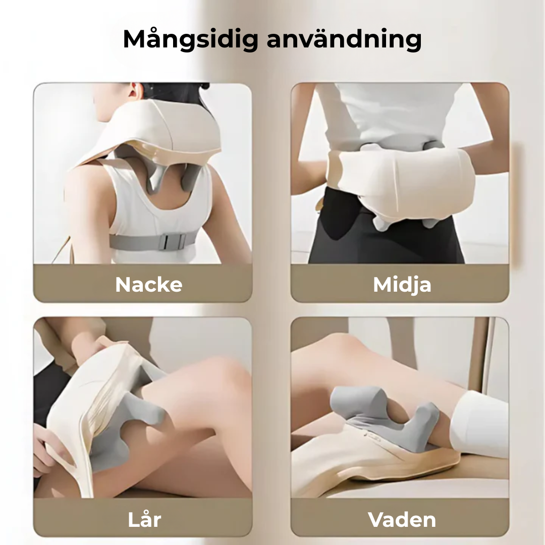 ZenNakke™ | Nakkemassager med beroligende varme – afslappende nakke- og skuldermassager