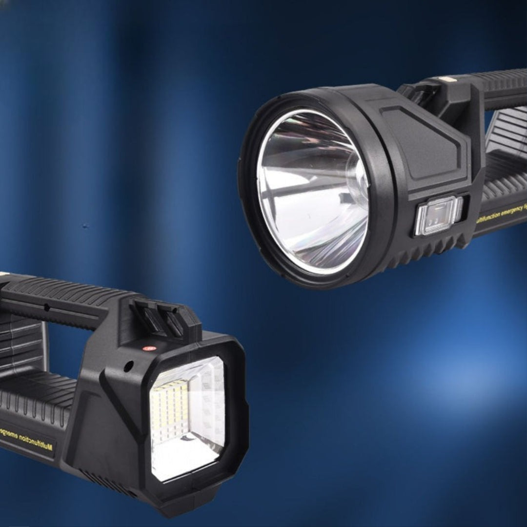 NødLysPro™ PowerLight: Multifunktionel Kraftig Genopladelig Nødlys