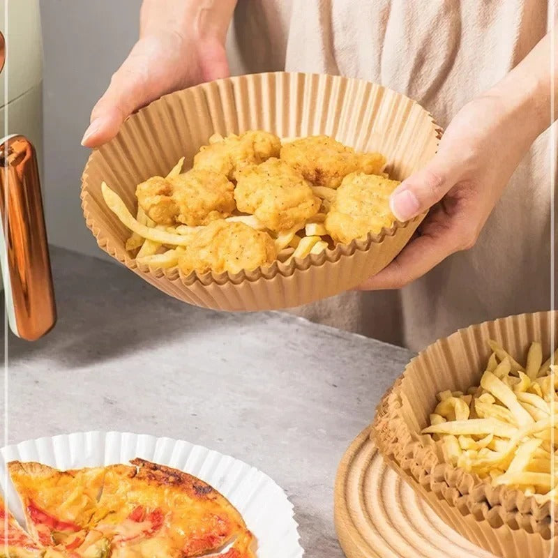 Air Fryer Liner | Airfryer engangsliner i bagepapir