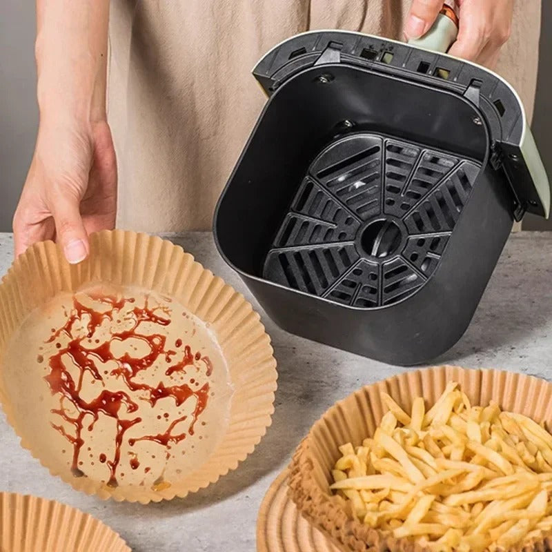 Air Fryer Liner | Airfryer engangsliner i bagepapir