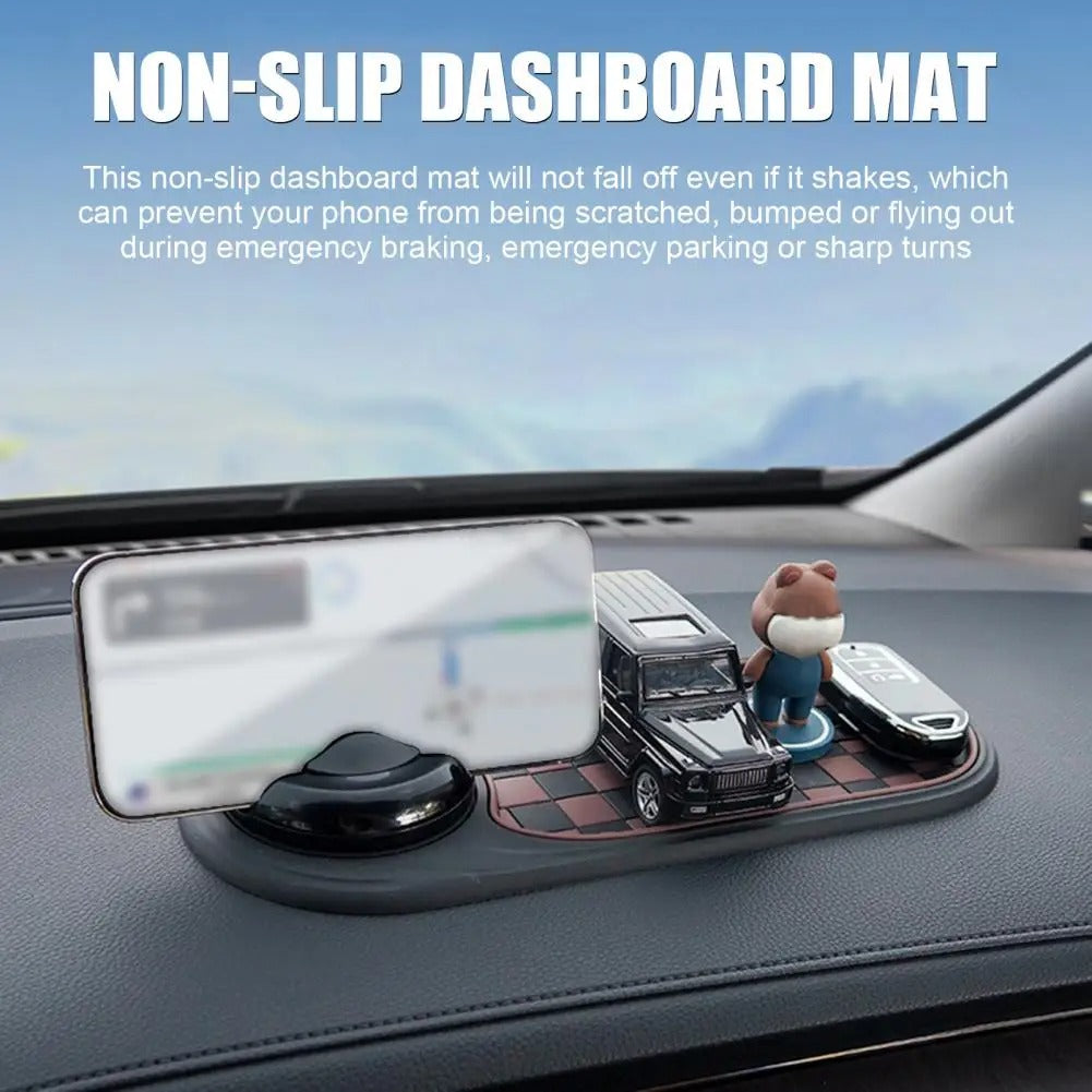DashMate™: Universal Skridsikker Dashboard Telefonholder Måtte