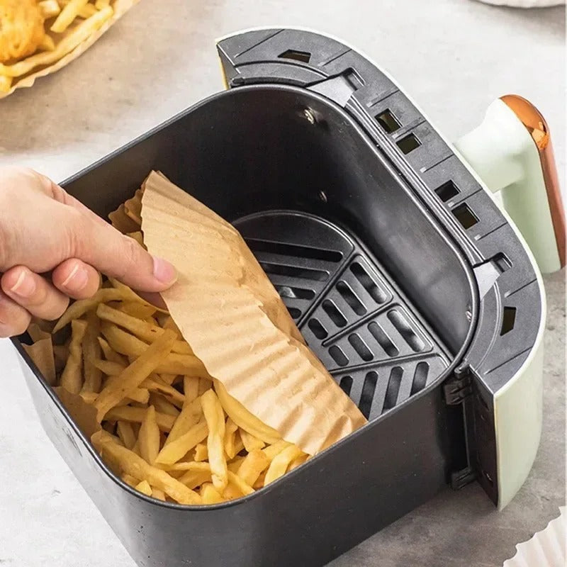 Air Fryer Liner | Airfryer engangsliner i bagepapir