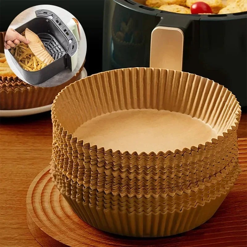 Air Fryer Liner | Airfryer engangsliner i bagepapir