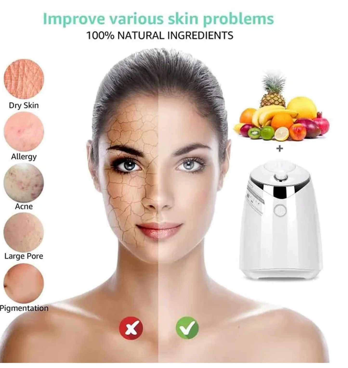 BioGlow™ Lav dine egne masker af frugt og grønt