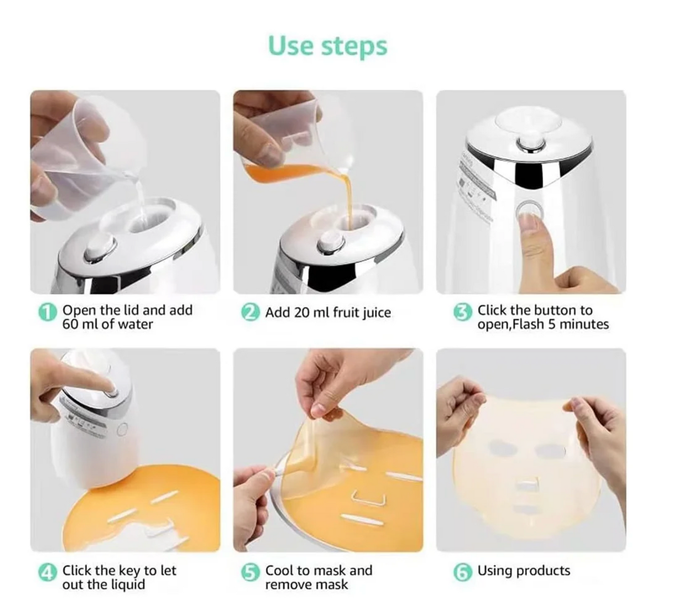 BioGlow™ Lav dine egne masker af frugt og grønt