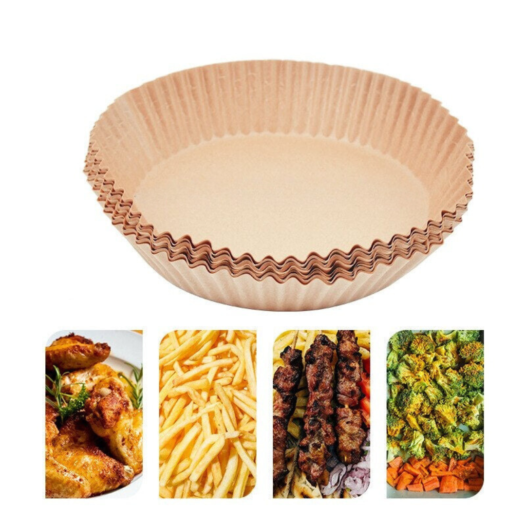 Air Fryer Liner | Airfryer engangsliner i bagepapir