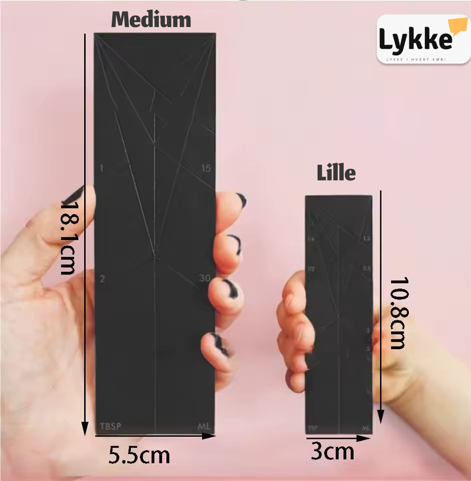 PolyMeasure™ – 3-i-1 Flade Måleskeer & Kopper (6 stk.)