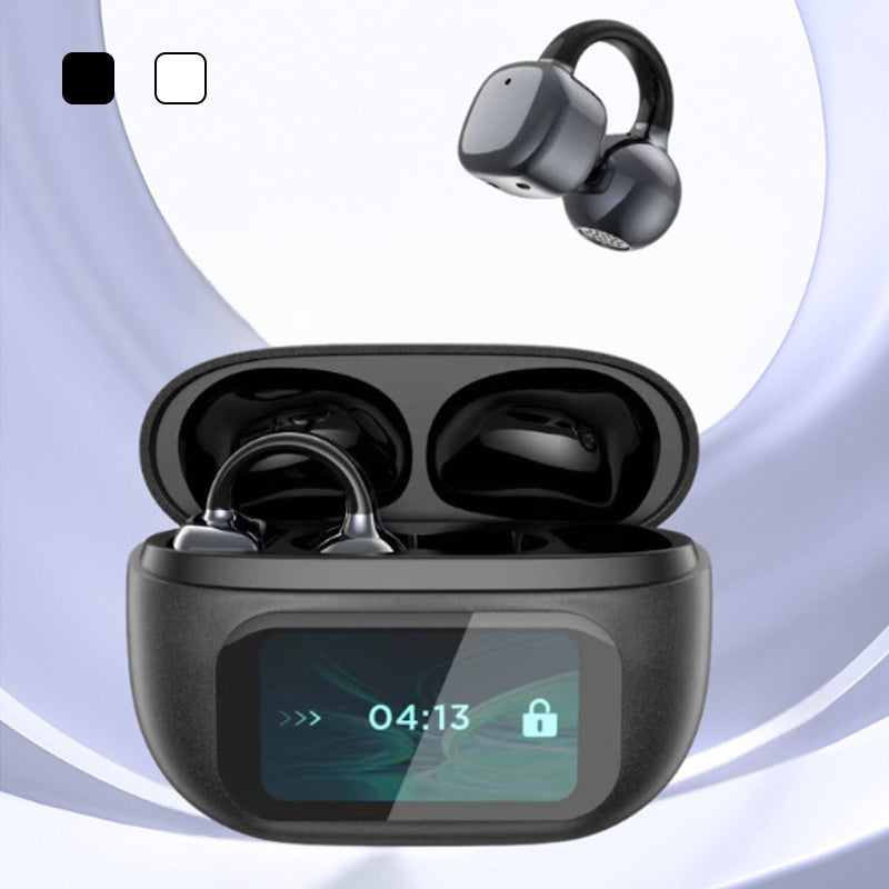 SmartStyleBuds™ | Trådløse Øreklips Bluetooth-Ørepropper Med Smart Skærm Display