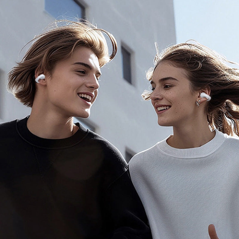 SmartStyleBuds™ | Trådløse Øreklips Bluetooth-Ørepropper Med Smart Skærm Display