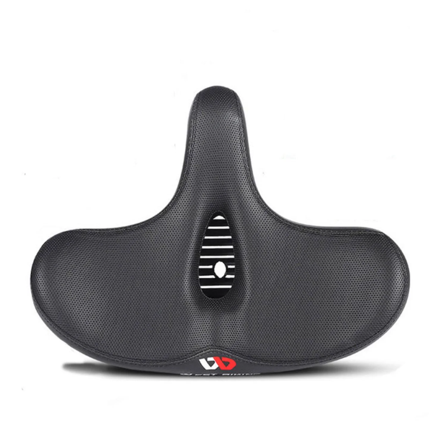 CykelKomfort™ Ekstra bred ergonomisk cykelsadel med dobbelt affjedring
