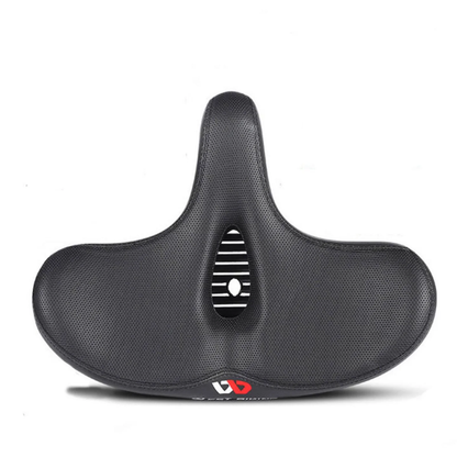 CykelKomfort™ Ekstra bred ergonomisk cykelsadel med dobbelt affjedring