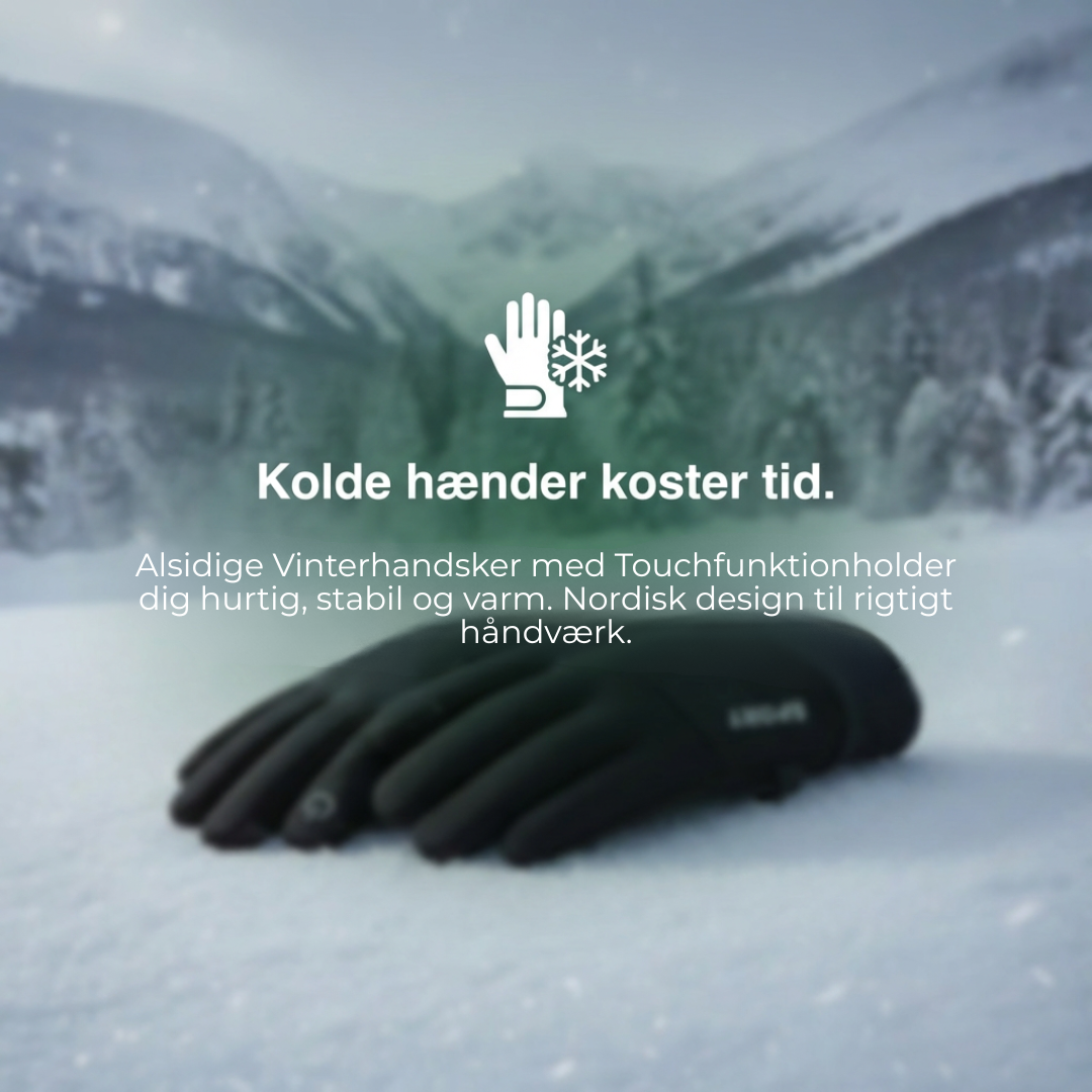 Alsidige Vinterhandsker med Touchfunktion