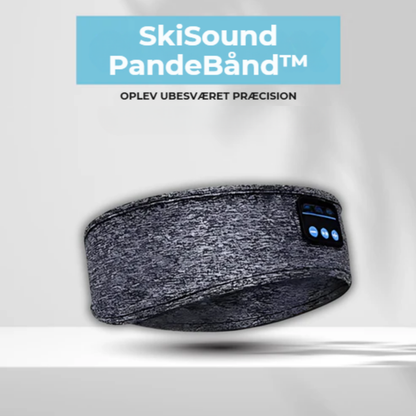 SkiSound PandeBånd™ | Bluetooth Pandebånd – Musik, Varme og Frihed på Pisterne!
