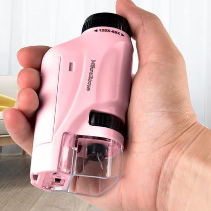 MikroZoom™ | Opdag Det Usynlige – Håndholdt Mikroskop til Børn