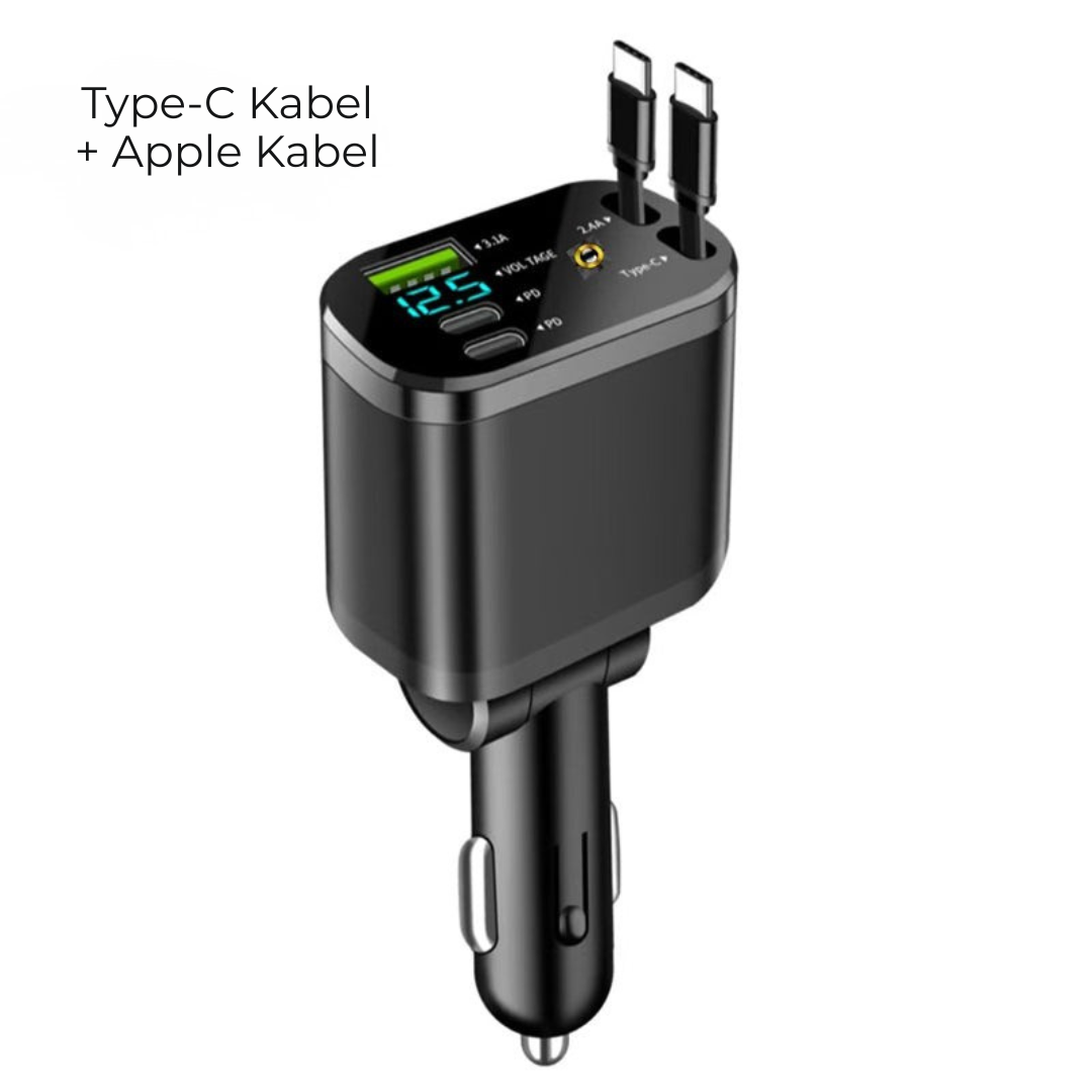 SmartcarAdapter l Fast charger for the car with starry sky mood lighting