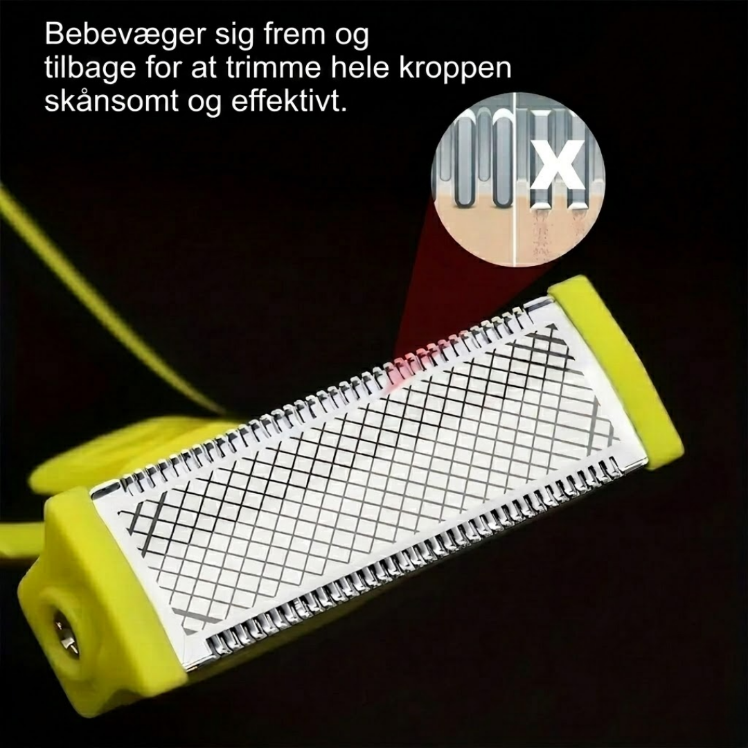 KropsTrim™ Vandtæt ansigt- og kropsbarber