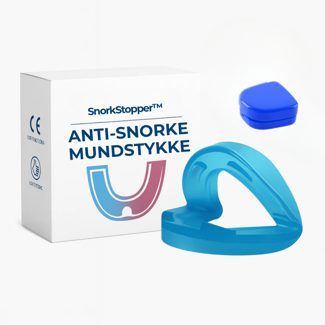 SnorkStopper™ | Slip af med snorken og søvnløse nætter – få rolig og dyb søvn på kun én nat!