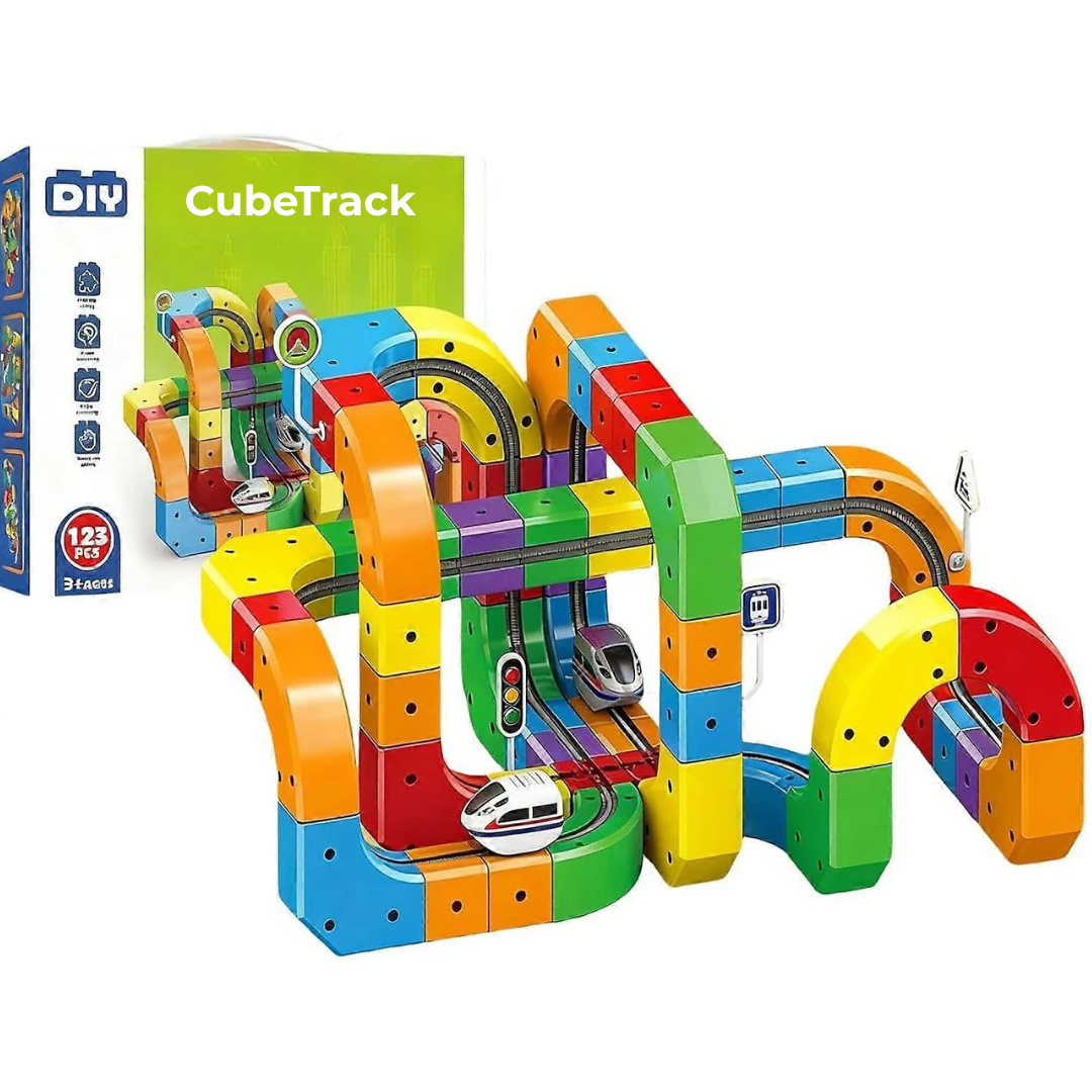 CubeTrack™ | Byg, Leg, Lær – Én Bane, Uendelige Muligheder