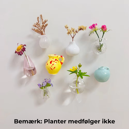 MagnetVase™ – Mini Blomstervase til Køleskab