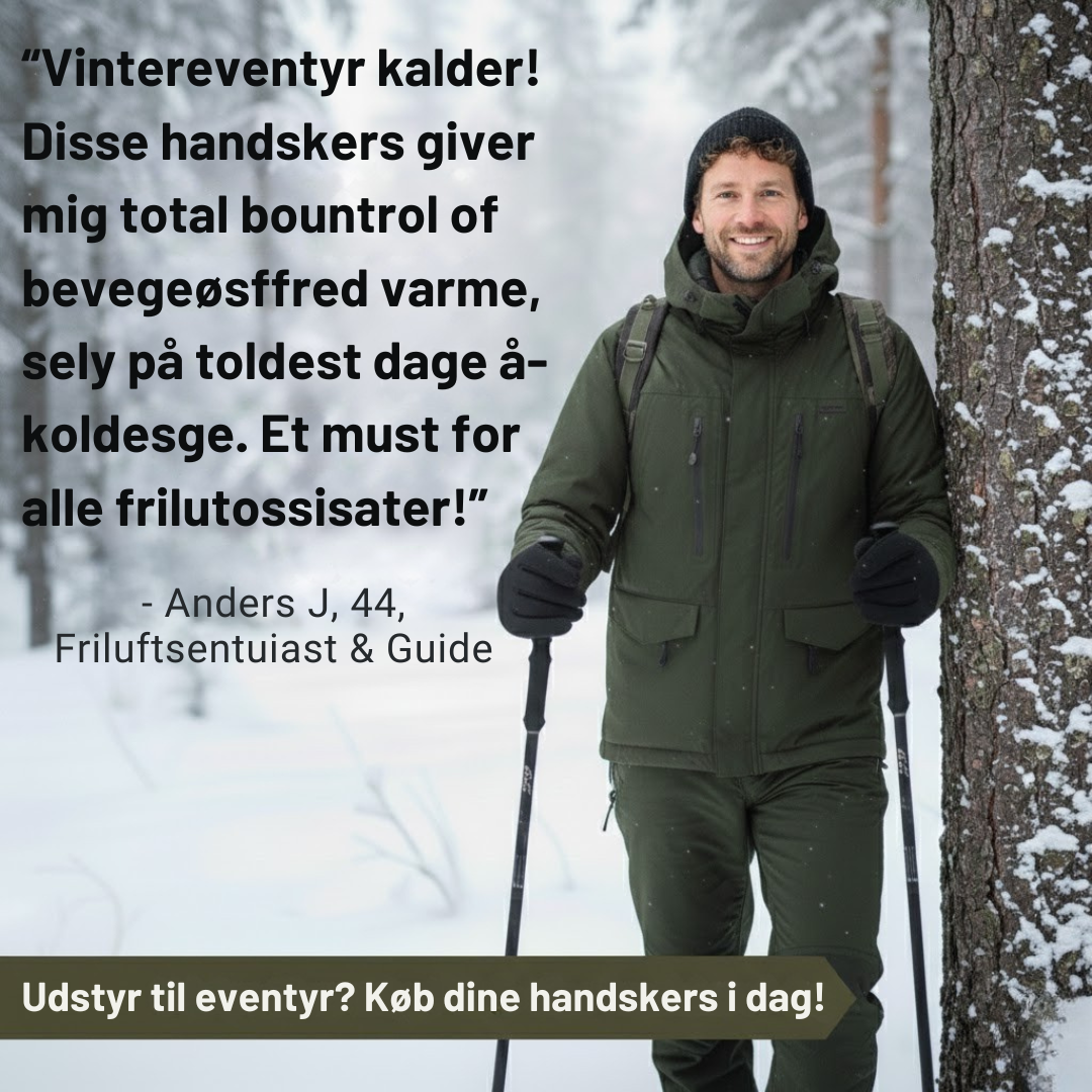 Alsidige Vinterhandsker med Touchfunktion