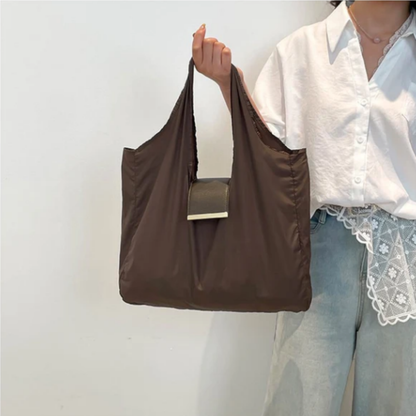 PocketShopper™ | Denne lille nøglering bliver til en fuld størrelse tote – genialt!