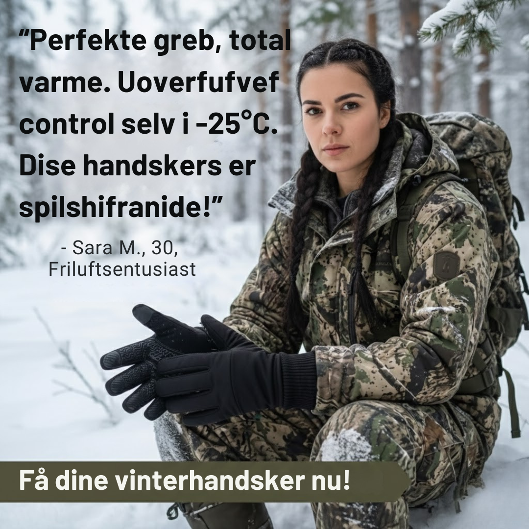 Alsidige Vinterhandsker med Touchfunktion