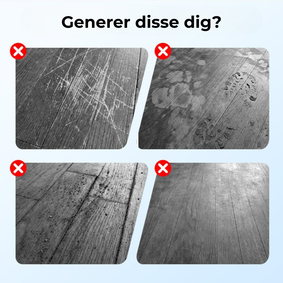 GulvGlans™  Nye gulve uden slibning, på én eftermiddag