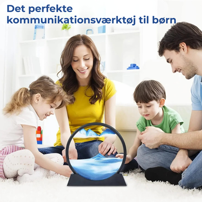 SandFlow™  Bevægelig Sandkunst i Glas