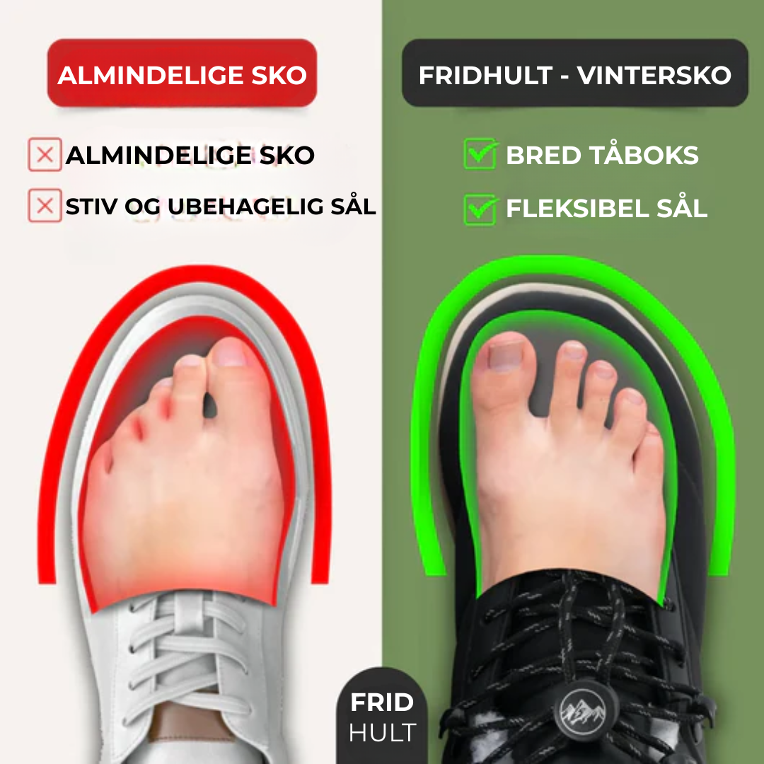 Vintervandresko | Vintersko Med Komfort & Skridsikkert Greb