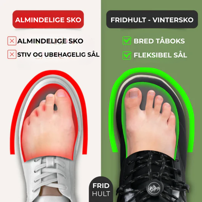 Vintervandresko | Vintersko Med Komfort & Skridsikkert Greb