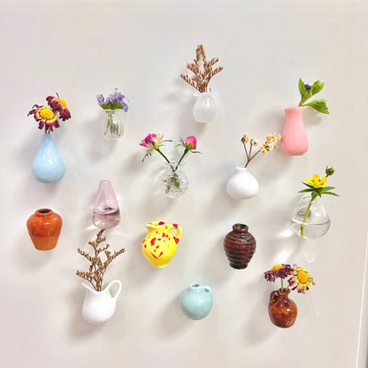 MagnetVase™ – Mini Blomstervase til Køleskab