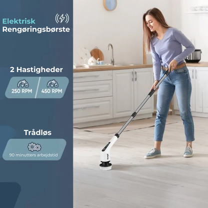 MultiBørste™ | Din Smarte, Ledningsfri Rengøringshjælper