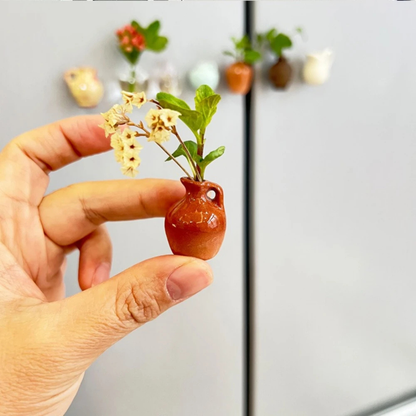 MagnetVase™ – Mini Blomstervase til Køleskab
