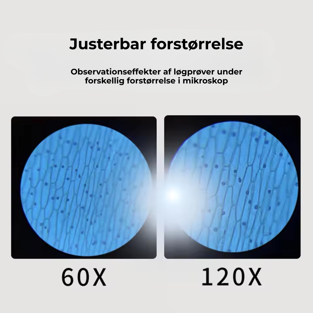 MikroZoom™ | Opdag Det Usynlige – Håndholdt Mikroskop til Børn