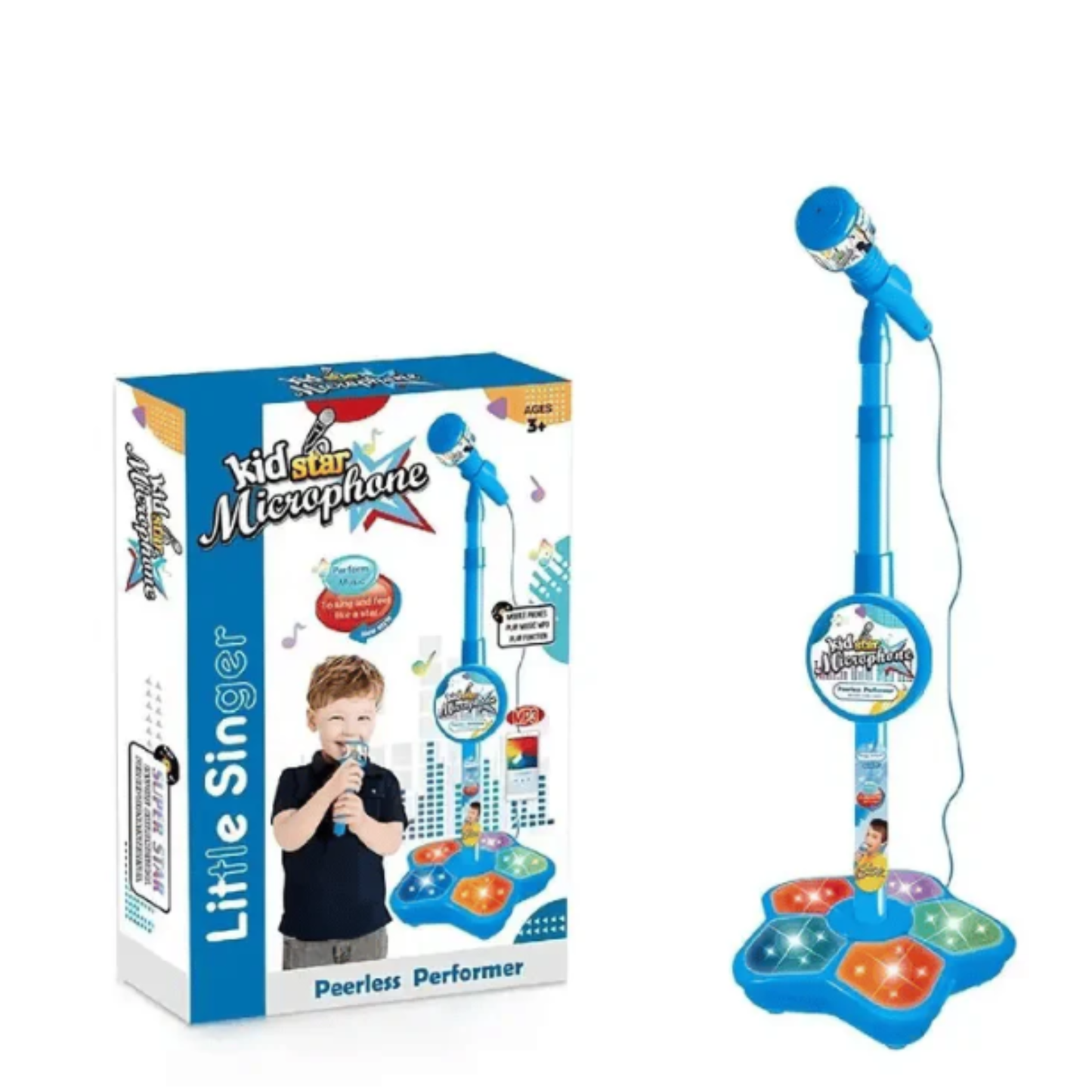 Børnemic™ | Sjov Karaoke-Mikrofon til Børn