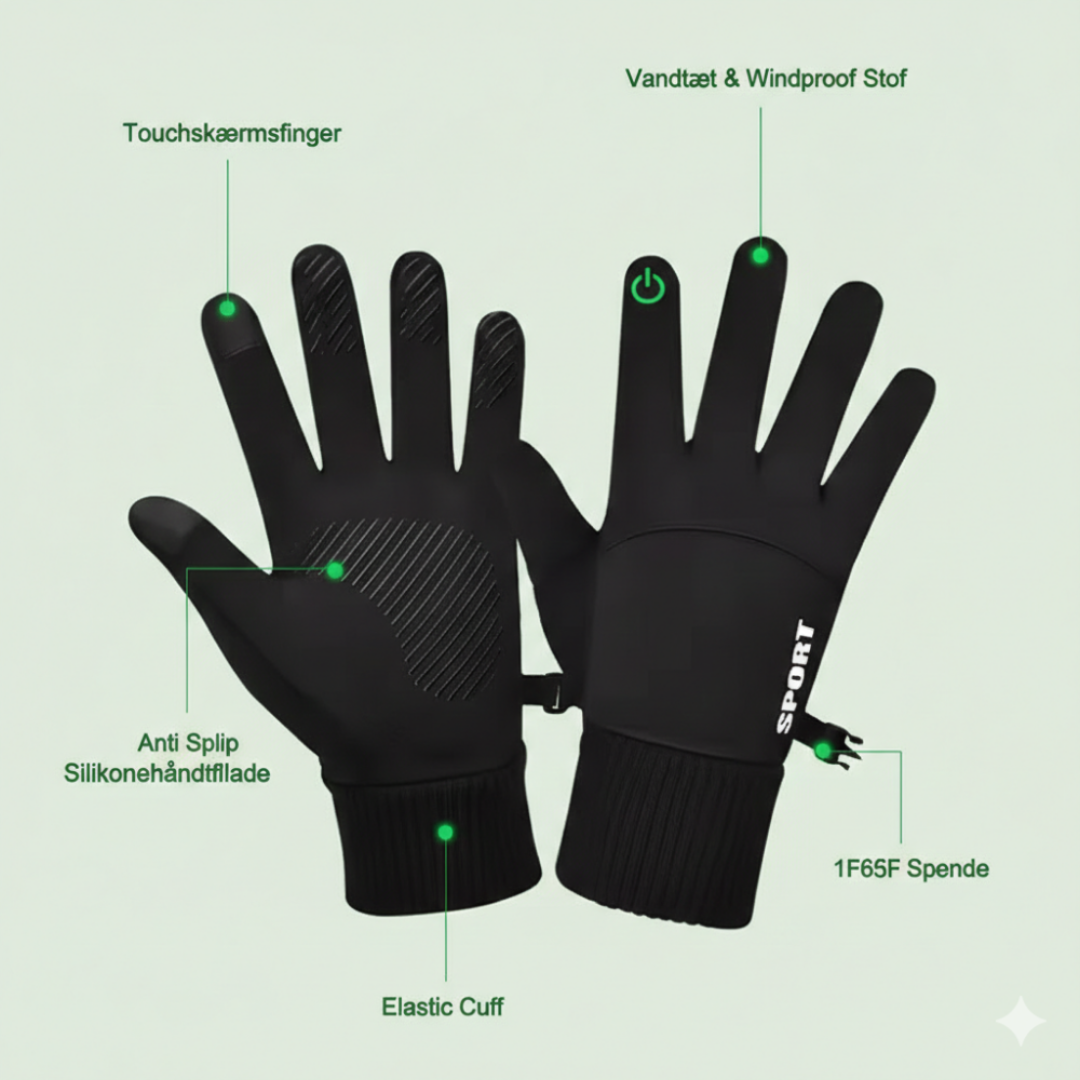 Alsidige Vinterhandsker med Touchfunktion