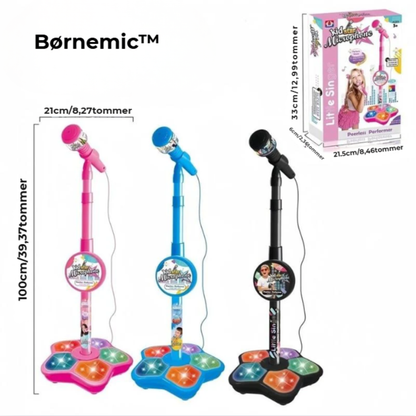Børnemic™ | Sjov Karaoke-Mikrofon til Børn