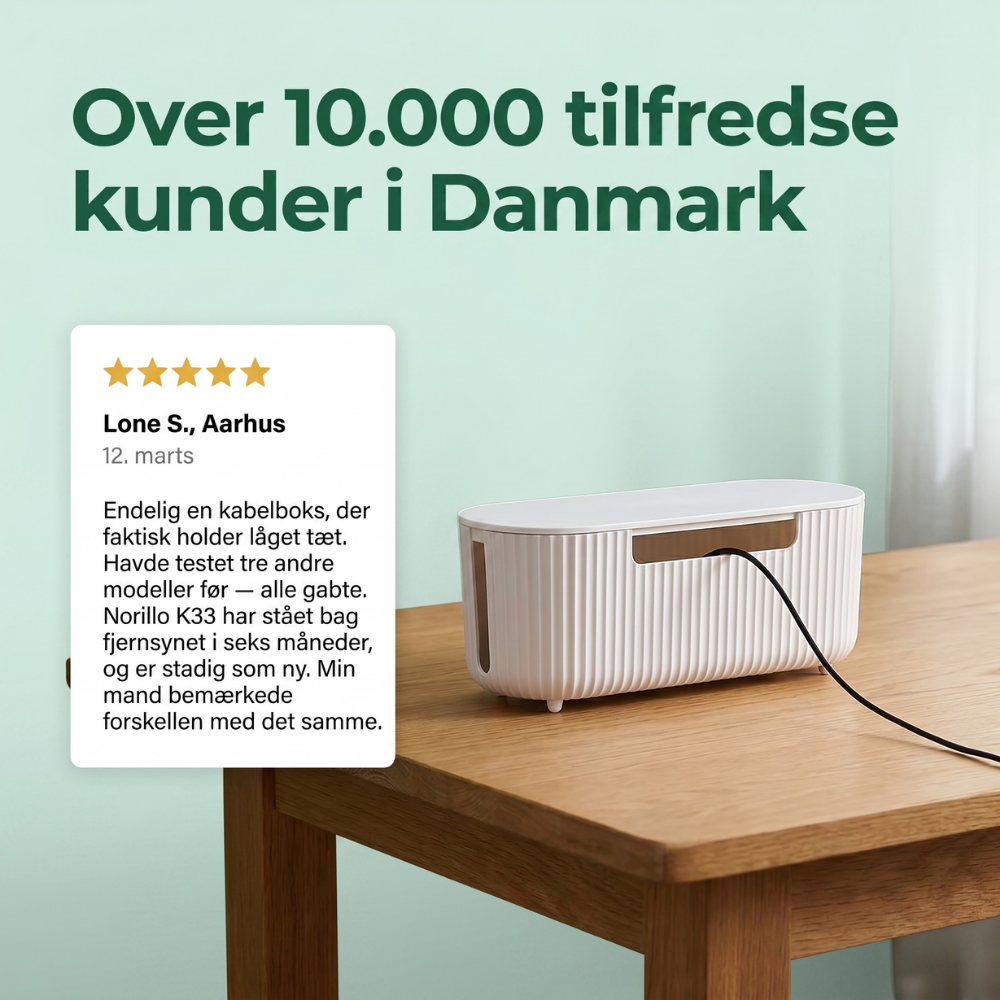 KabelOrdre™  Smart kabelorganizer 